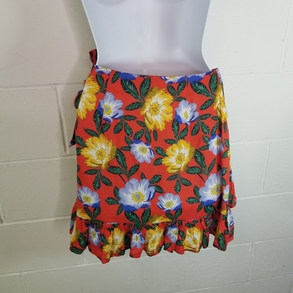 The Fifth Label floral wrap ruffle mini skirt - Picture 8 of 9